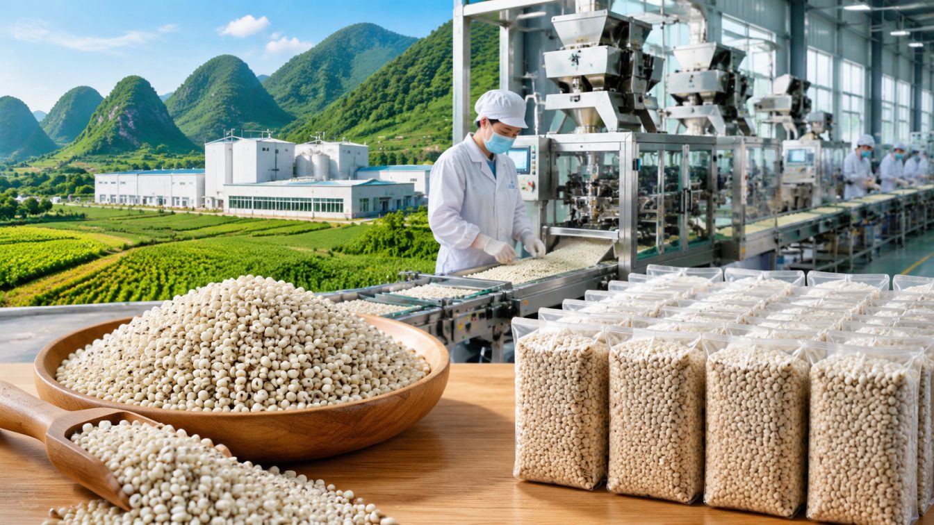 岑巩县为薏仁米采购提供产地直供